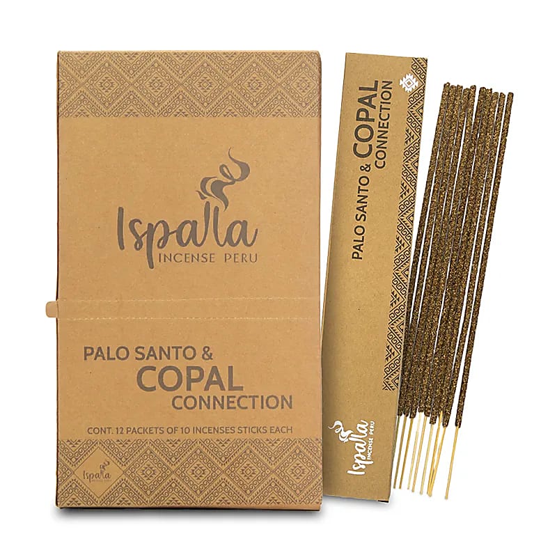 tisztítás, védelem, földelés, transzformáció, ősök ereje - Palo Santo fával, Saumerio copal / kopál gyantával.